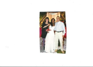 Jonny, Degetu and I at her wedding to Shai Nachman, January 2010