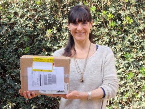 Right before I opened the box containing A Remarkable Kindness. 